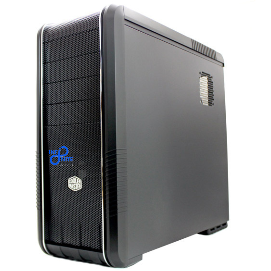 Prebuilt gaming rig with powerful specs including Intel Core i7 4th Gen, dedicated graphics card, and airflow-optimized gaming case design