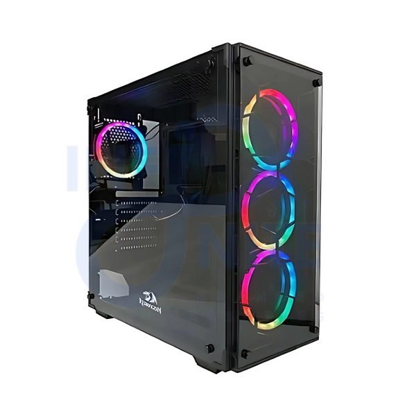 Redragon GC-606 Wheel Jack RGB Gaming PC Case Black