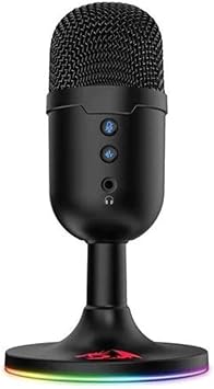 Redragon Pulsar GM303 Streaming Microphone, Black