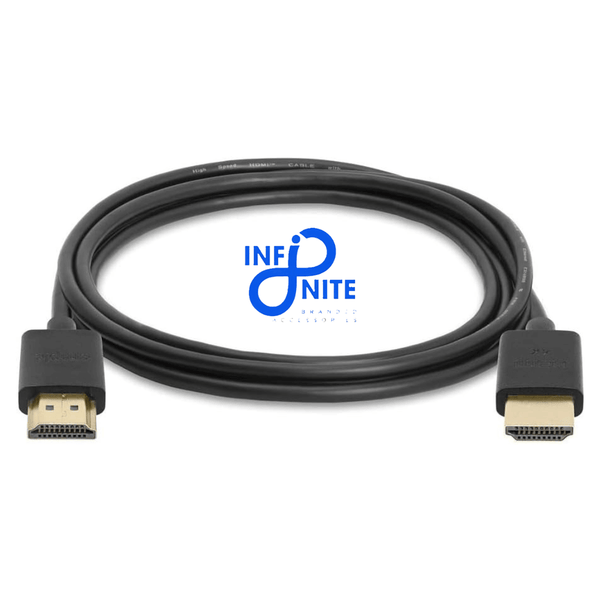 Premium 4K HDMI Cable 2m Black – High Speed HDMI 2.0 for TV, Monitor, and Gaming Devices