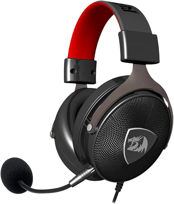 Redragon H520 Icon Wired Gaming Headset, 7.1 Surround Sound - Memory Foam Earpads - 50MM Drivers Headphone- Detachable Microphone with Pro Driver - Works with PC, PS4/3 & Xbox One/Series X, NS