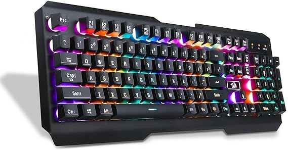Redragon K506 Centaur 2 RGB Gaming Keyboard - Rainbow Backlighting and 10 Lighting Effects