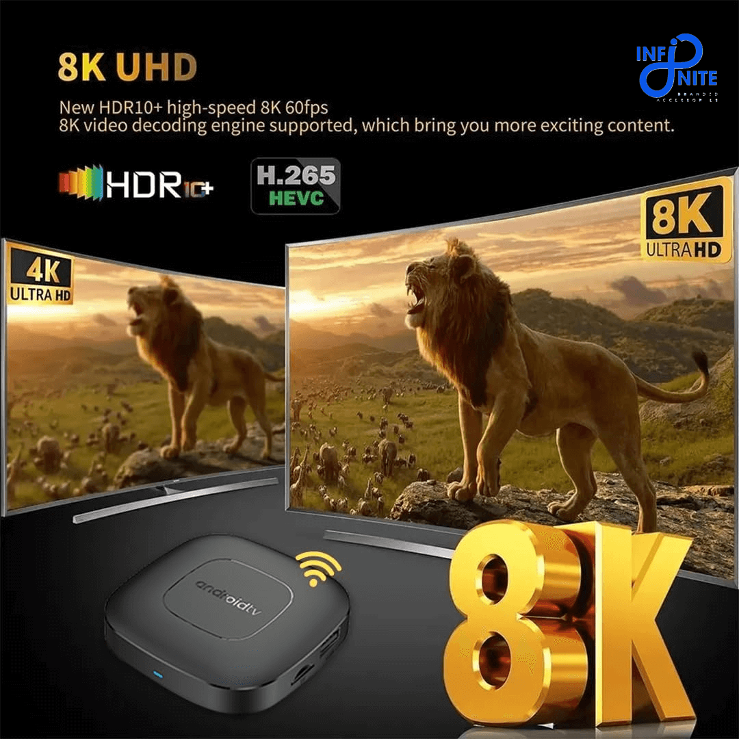 T1 Deluxe Edition displaying 8K Ultra HD and HDR capabilities