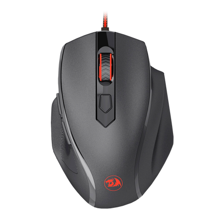 Redragon M709-1 Tiger2 Red LED Gaming Mouse, 3200 DPI Wired Optical Gamer Mouse with Precision Actuation, 6 Programmable Buttons for PC/Laptop