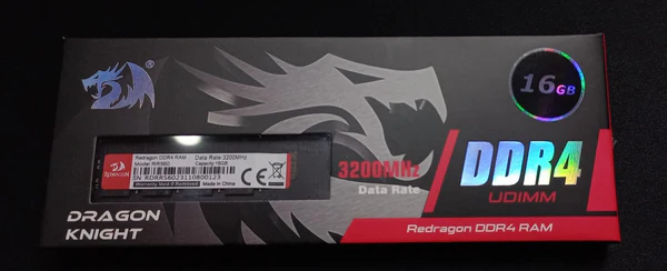 REDRAGON RR570 DDR4 laptop RAM 16GB 3200MHz DRAGON KINGHT