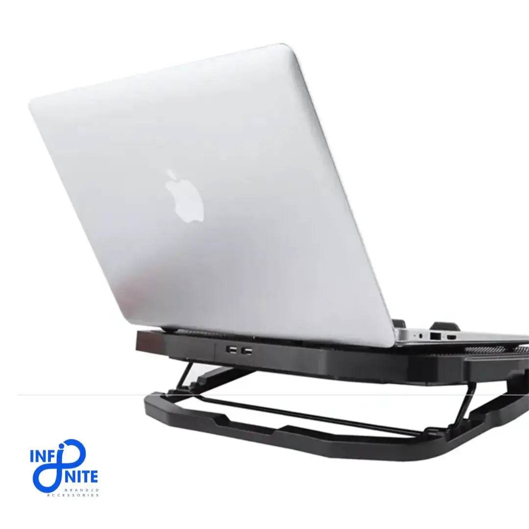 Axotic Laptop Cooling Pad Turbo Cooling pad for laptop – 2 Fans - Infinite Branded Accessories
