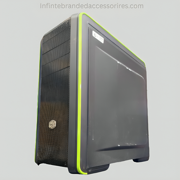 Custom gaming PC with Xeon 7800X processor and RX 6600 8GB GPU