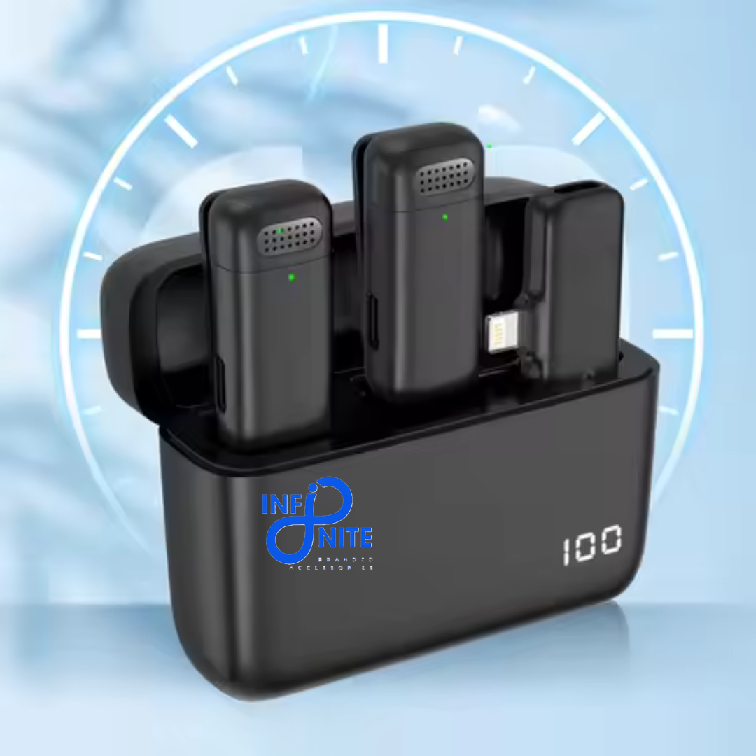 Compact Type-C mic designed for content creators needing crisp and portable audio.