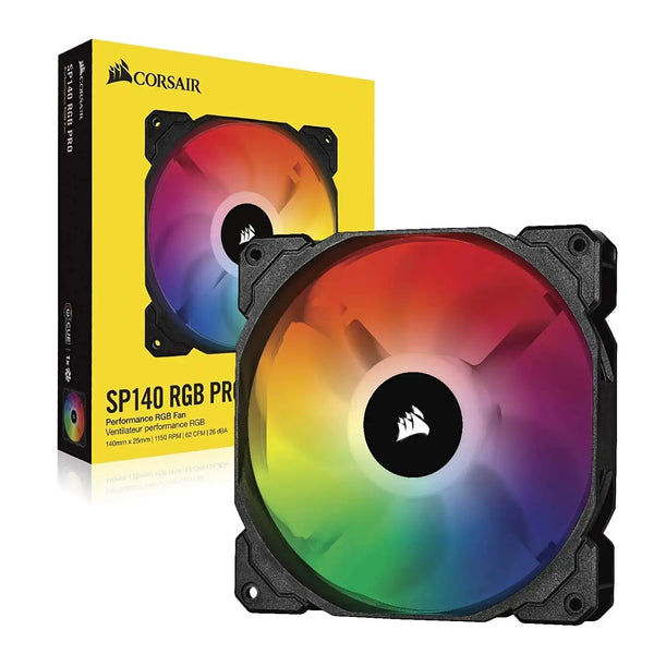 Corsair iCUE SP140 RGB ELITE Performance 140mm PWM Fan — Single Pack - Infinite Branded Accessories