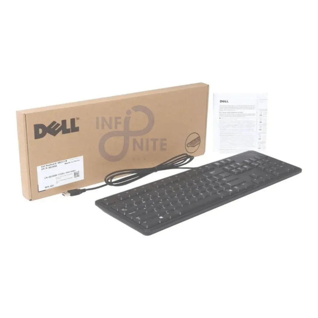Original & Affordable Dell external keyboard for sale — Genuine black external keyboard for Inspiron and Latitude models