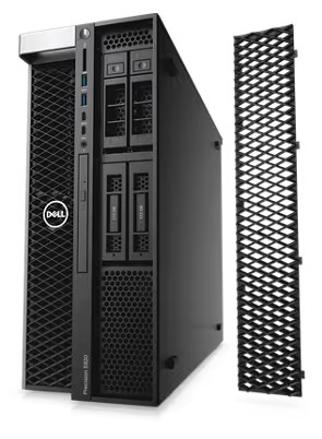 Dell Precision T5820 workstation tower with Xeon W-2155 processor for 3D rendering and CAD