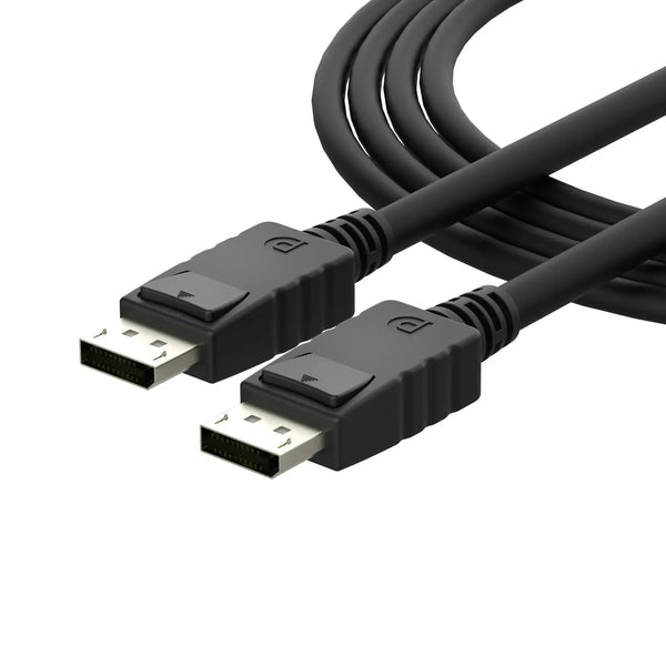 5ft DisplayPort Cable, DP 1.4 High Speed 8K 60Hz, 4K 144Hz, 2K 240Hz 165Hz 144Hz FreeSync HDR HDCP, DP Male to DP Male, 1.5m Length Genuine Parts Made for, TV, PC Gaming, Laptop