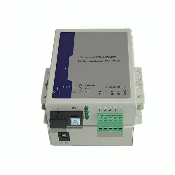 SC Bidirectional RS485/422 Bidirectional Data Optical Fiber Media Converter Fiber Transceiver RS485 Communication Equipment