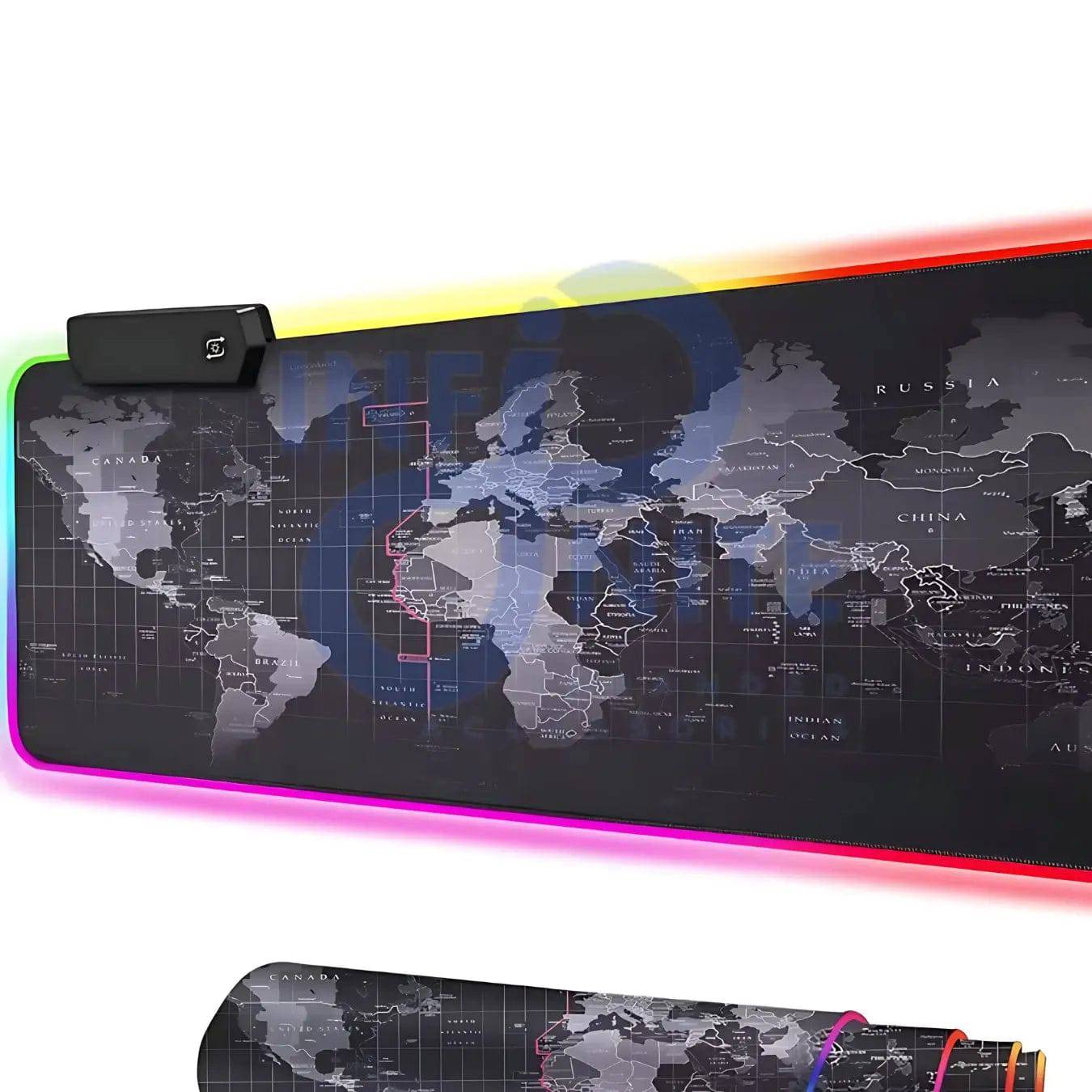 Hot Sale 1200x600mm World Map mouse mat new, Gaming RGB Mouse Pad ...