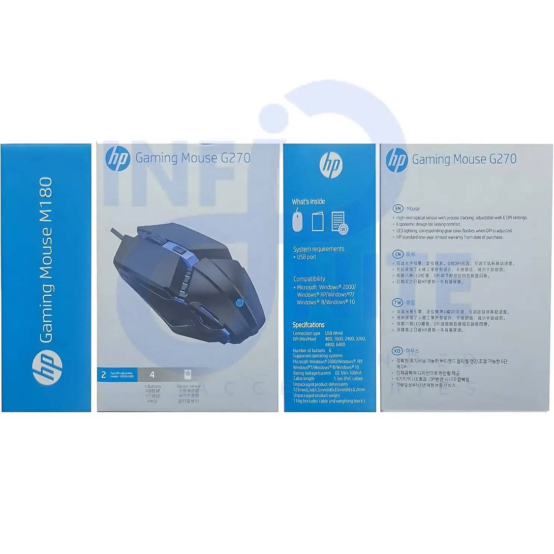 HP G270 Gaming Mouse: Precision and Comfort - Infinite Branded Accessories