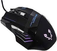 Tinji TJ-2 Wired Gaming Mouse – 3200 DPI RGB Optical Mouse with 6 Butt ...