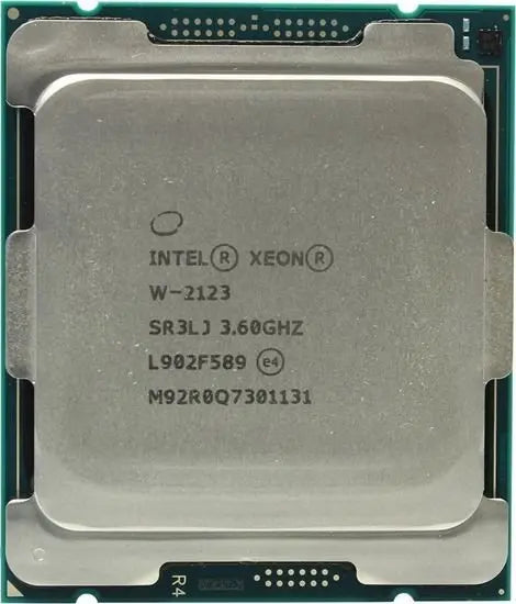 Intel® Xeon® W - 2123 Processor 8.25M Cache, 3.60 GHz - Infinite Branded Accessories