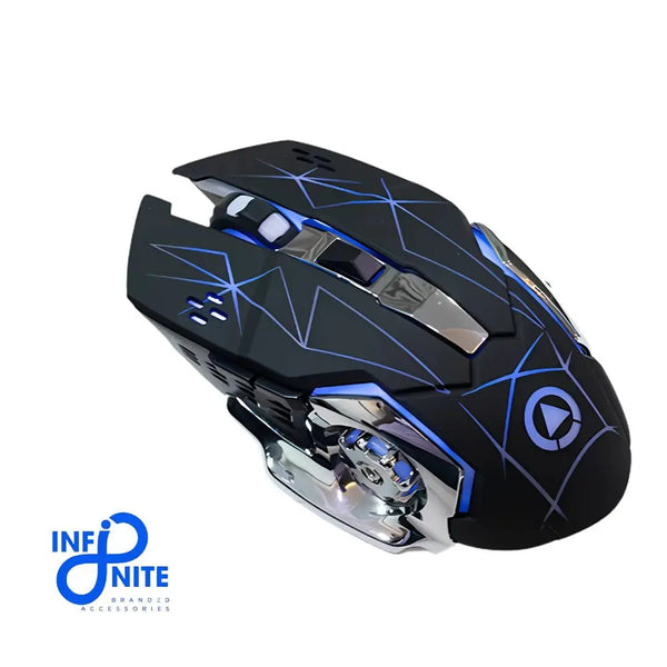 Introducing the No Fear Gaming Mouse, your weapon of choice for dominating the competition. - Infinite Branded Accessories