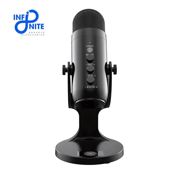 Jmary MC - PW8 podcasting microphone Professional USB Microphone For Podcasting, Gaming, Streaming, Recordings With Noise Reduction - Infinite Branded Accessories