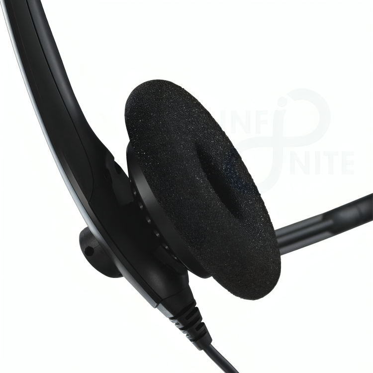 Lightweight Jabra headset designed for all-day wear and productivity