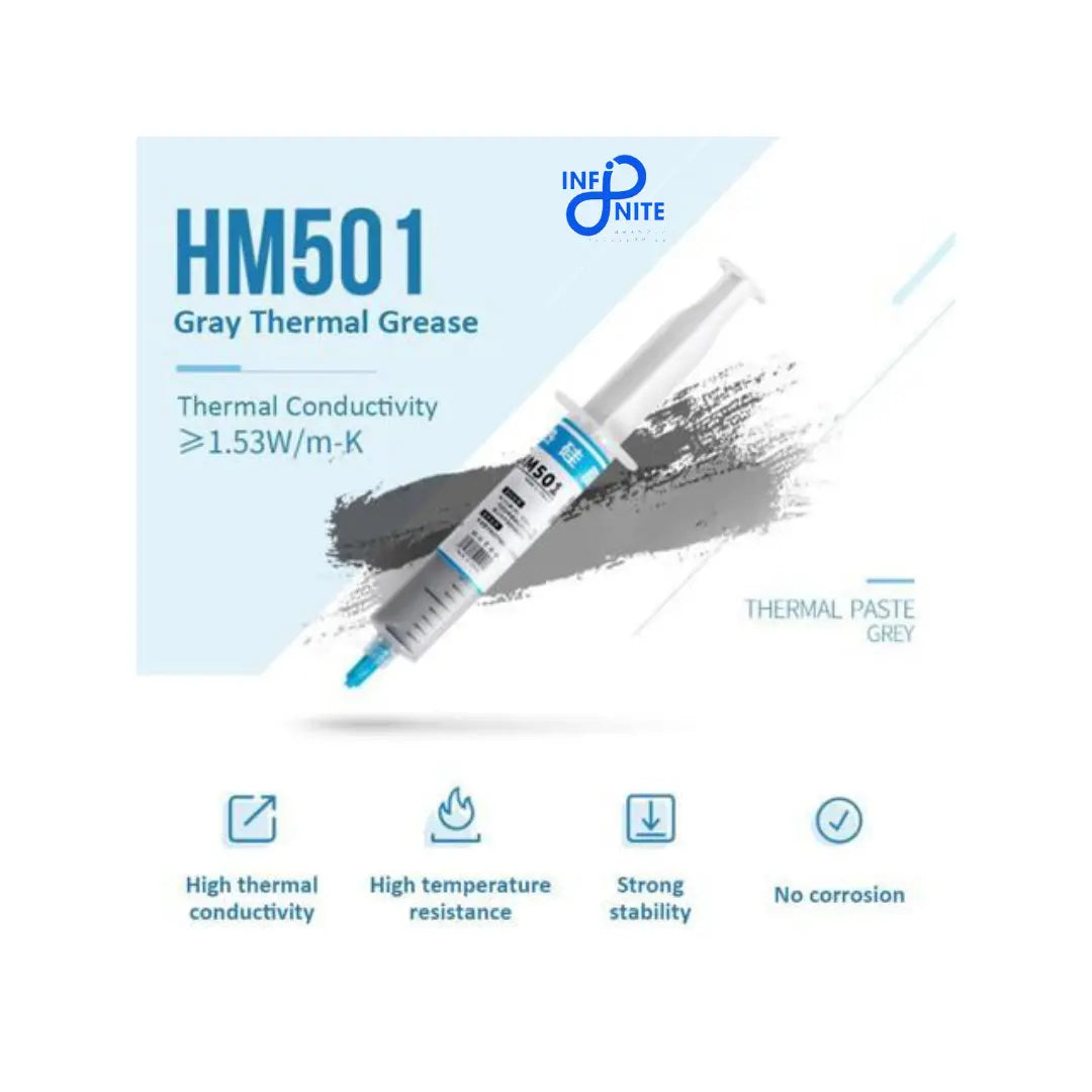 Durable thermal grease with 5-year warranty for reliable cooling
