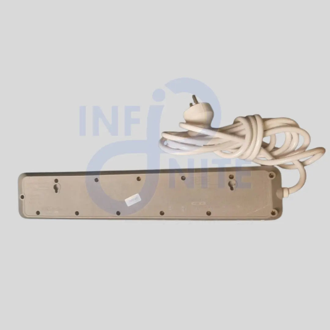 Multi-Plug Extension Strip for Home and Office Use with Overload Safety