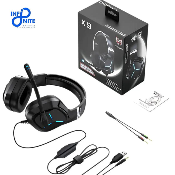 ONIKUMA X9: Affordable Gaming Headset with Comfort and Clear Communication - Infinite Branded Accessories