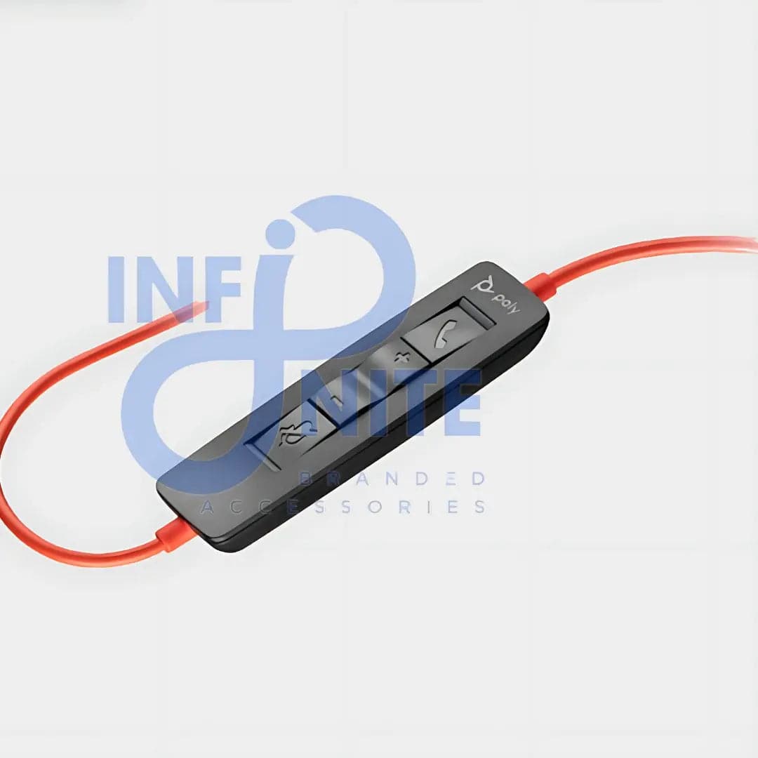 Poly Blackwire BW3320 USB call center, Headset (USED) - Infinite Branded Accessories