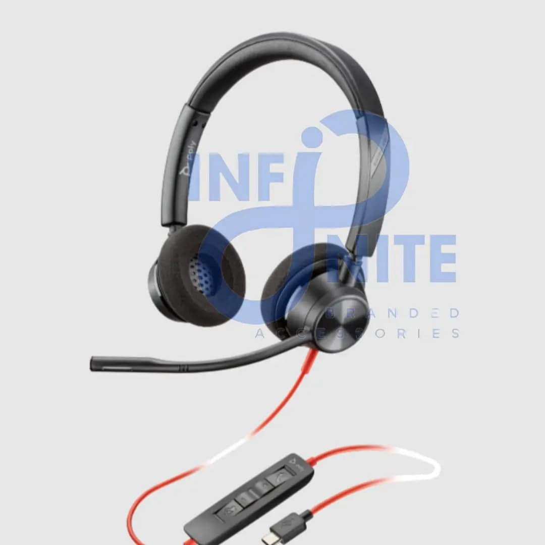 Poly Blackwire BW3320 USB call center, Headset (USED) - Infinite Branded Accessories