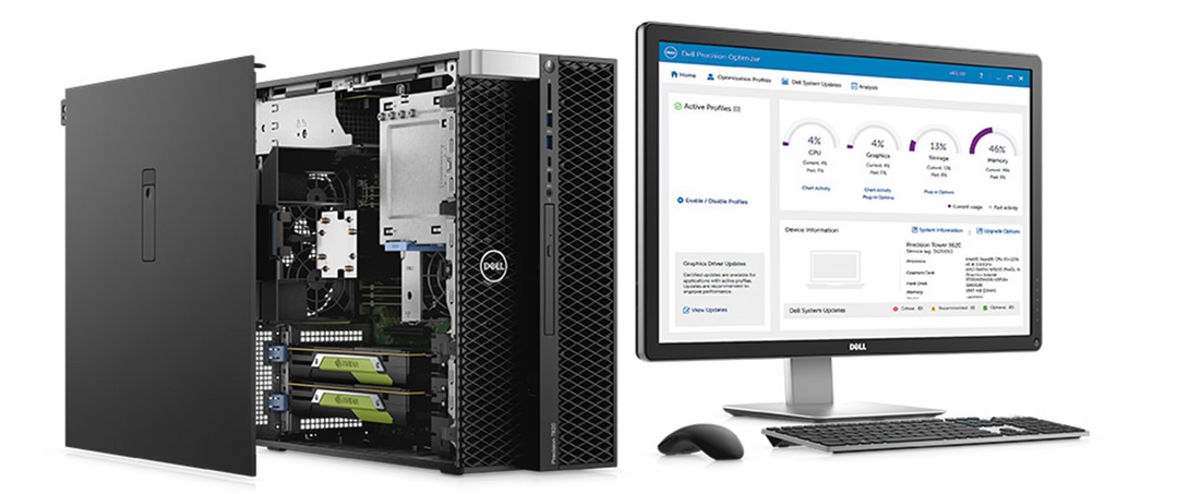 Professional Dell 5820 tower with  Quadro P620 graphics card