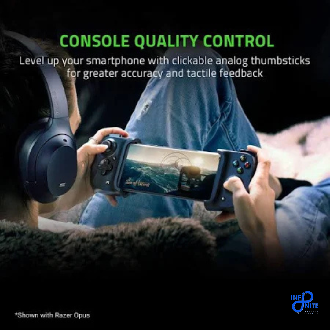  Razer Kishi delivering console-style control for mobile gaming