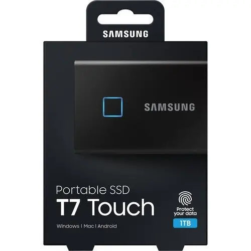 Samsung Portable SSD T7 TOUCH USB 3.2 1TB - Infinite Branded Accessories