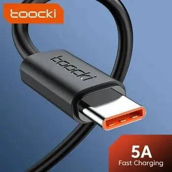 Toocki USB C To USB C Cable 5A Fast Charging Wire For iPad POCO Samsung Realme Huawei Xiaomi Type C Charger Data Cord - Infinite Branded Accessories
