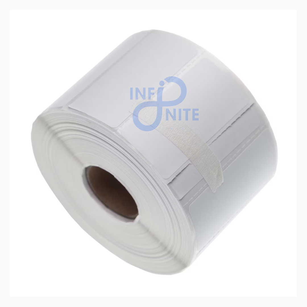 Toshiba-compatible 4x6 thermal label roll for barcode and shipping printers