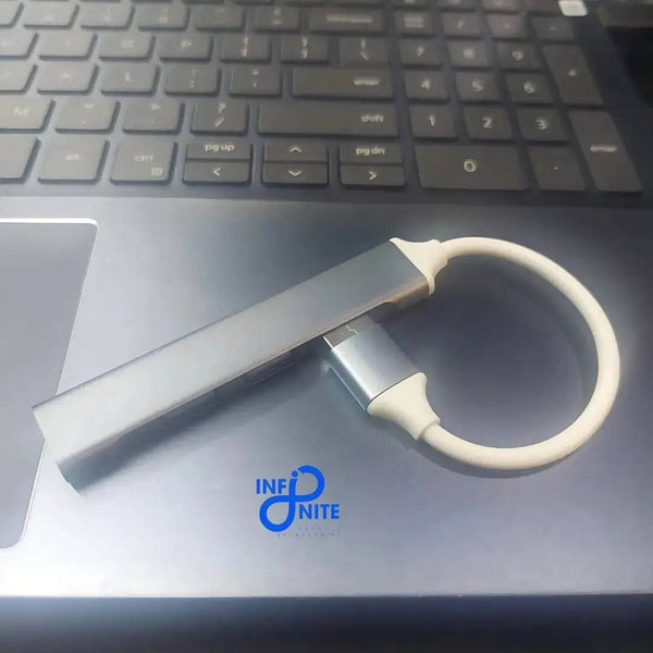 Type - C hub MULTIFUNCTION HUB 3.0 FOR MOUSE KEYBOARD harddisk etc by ecoelec - Infinite Branded Accessories