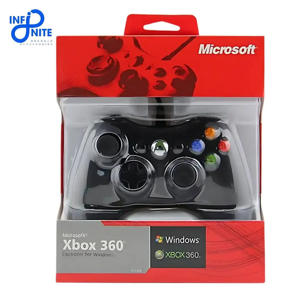 USB Wired Gamepad Xbox 360 wired controller - Infinite Branded Accessories