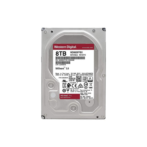 8TB 3.5" WD Red NAS HARD DRIVE
