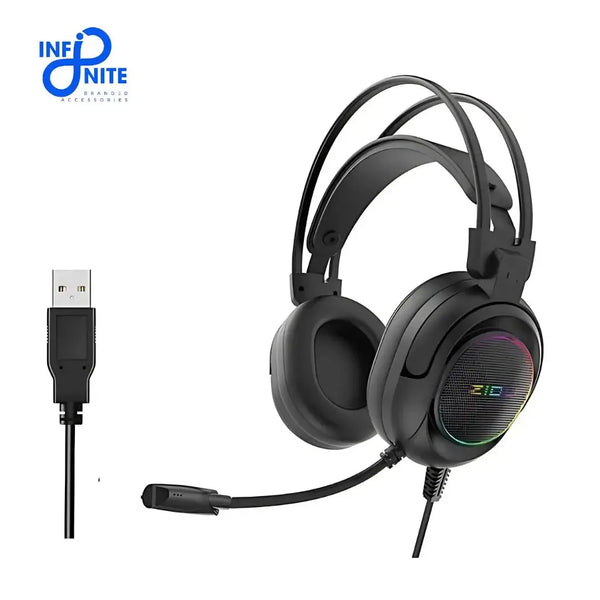 ZIDLI L4 PRO RGB Gaming Headset: Immerse Yourself in 7.1 Surround Sound (PC) - Infinite Branded Accessories